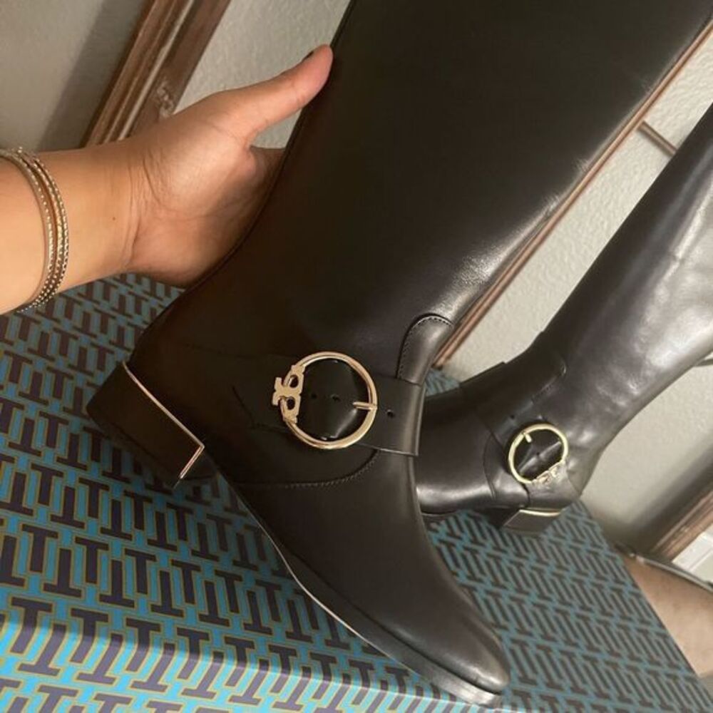 New Tory Burch leather boots